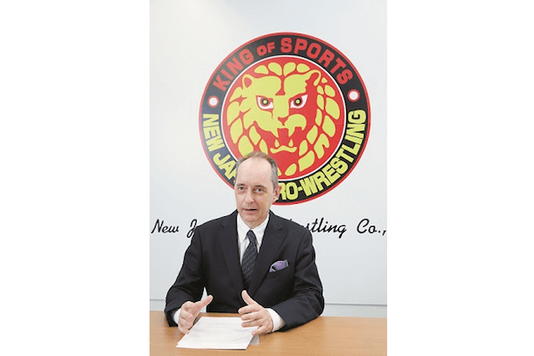 ハロルド・ジョージ・メイ・新日本プロレス社長に聞く「新たなビジネスモデルの可能性」